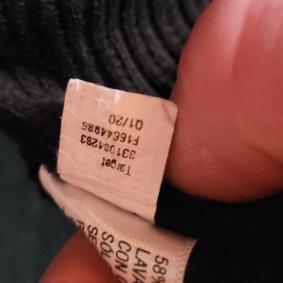 🥂🌟XS black ribbed racerback tank top - Picture 5 of 7